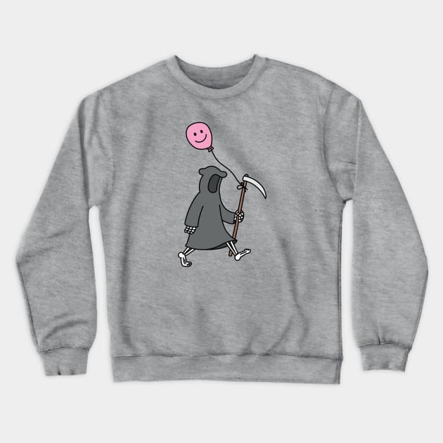 Death balloon Crewneck Sweatshirt by Buni